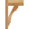 Ekena Millwork Olympic Block Rough Sawn Outlooker, Western Red Cedar, 6"W x 14"D x 22"H OUT06X14X22OLY05RWR - alternate 3